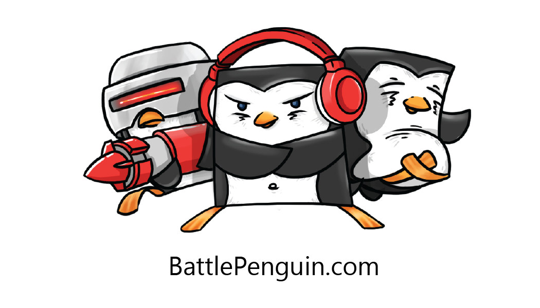 BattlePenguin Business Card (Front)