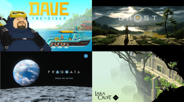 Dave the Diver, Ghost of Yōtei, Pragmata and Lara Croft Go