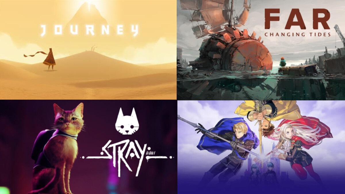 Journey, Far Changing Tides, Stray and Fire Emblem Three Kingdoms