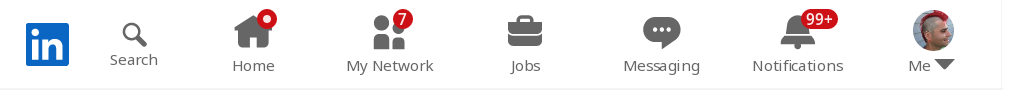 LinkedIn's Notification Counter Stops at '99+'
