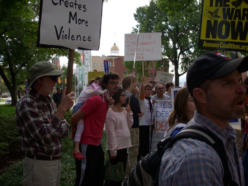 2007 Protest Against the Iraq War - Chattanooga, TN