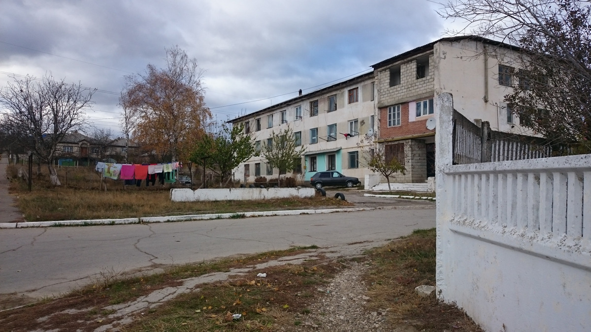 Neighborhood in Criuleni, Moldova