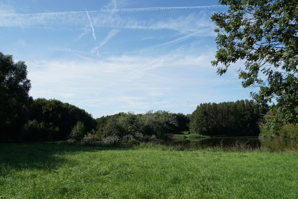 Sky over Amsterdam, The Netherlands - 26 August 2015