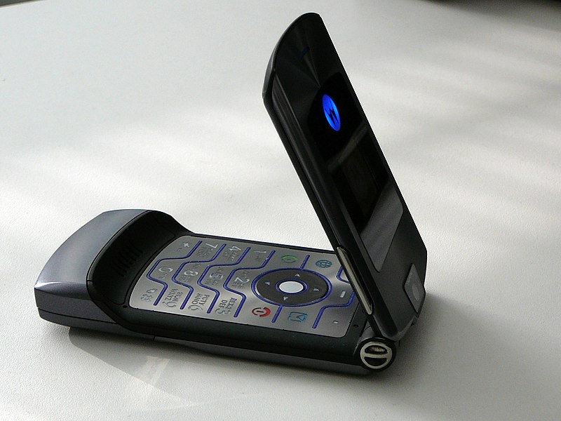 Motorola Razr (Wikimedia Commons)