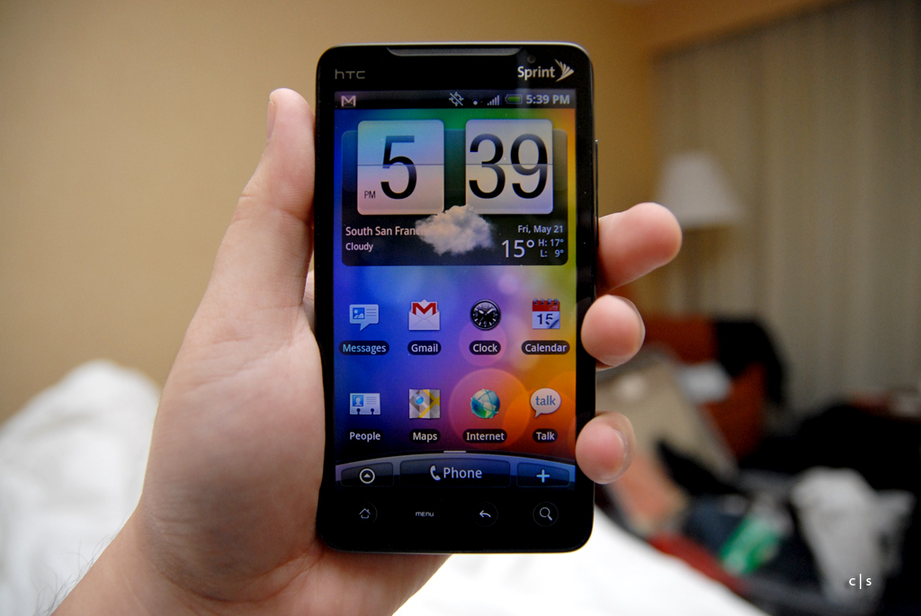HTC Evo 4G by Closari
