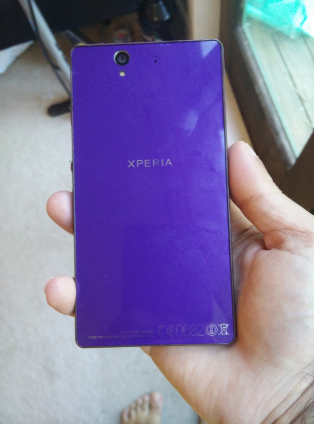 The Back of My Sony Xperia Z