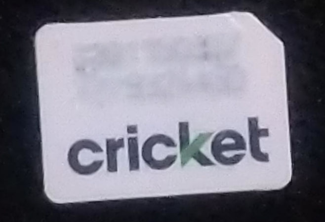 Cricket Wireless SIM Card