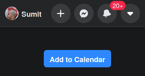 Facebook link to synchronize events with another Calendar App