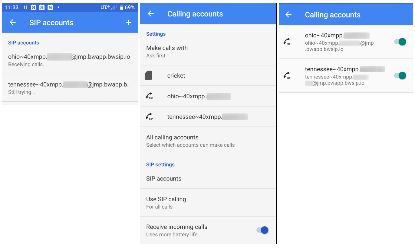 Moving my phone numbers from Google Hangouts/Voice to an SIP/XMPP Service