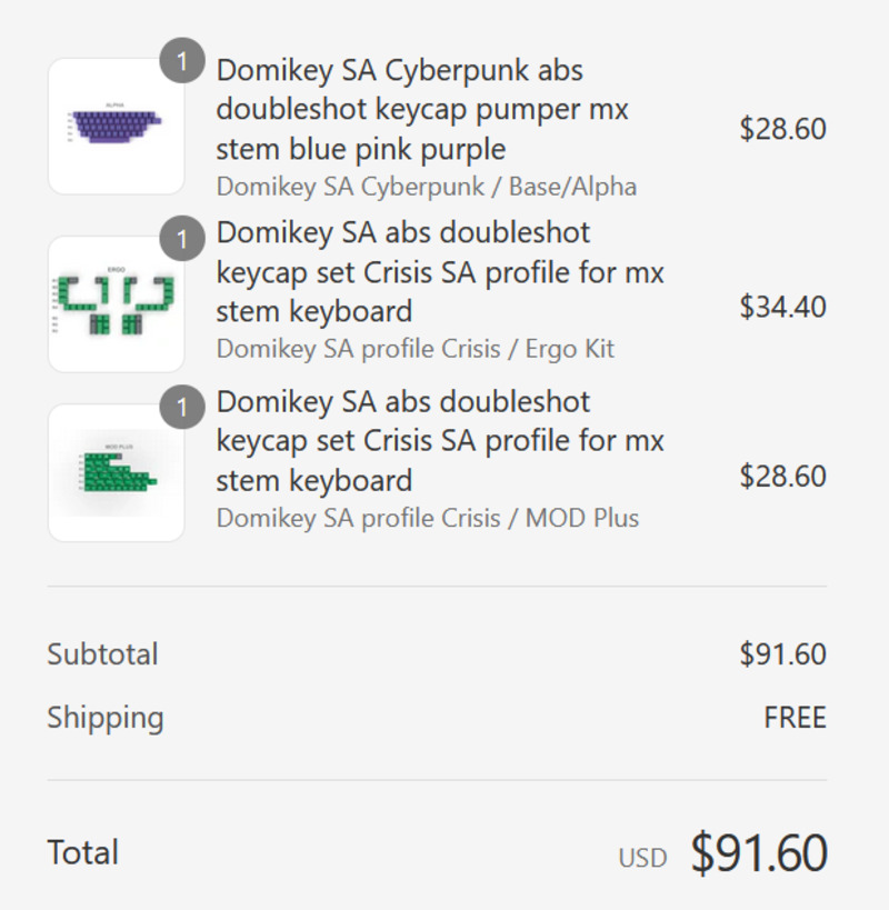 KPrepublic Keycap Order