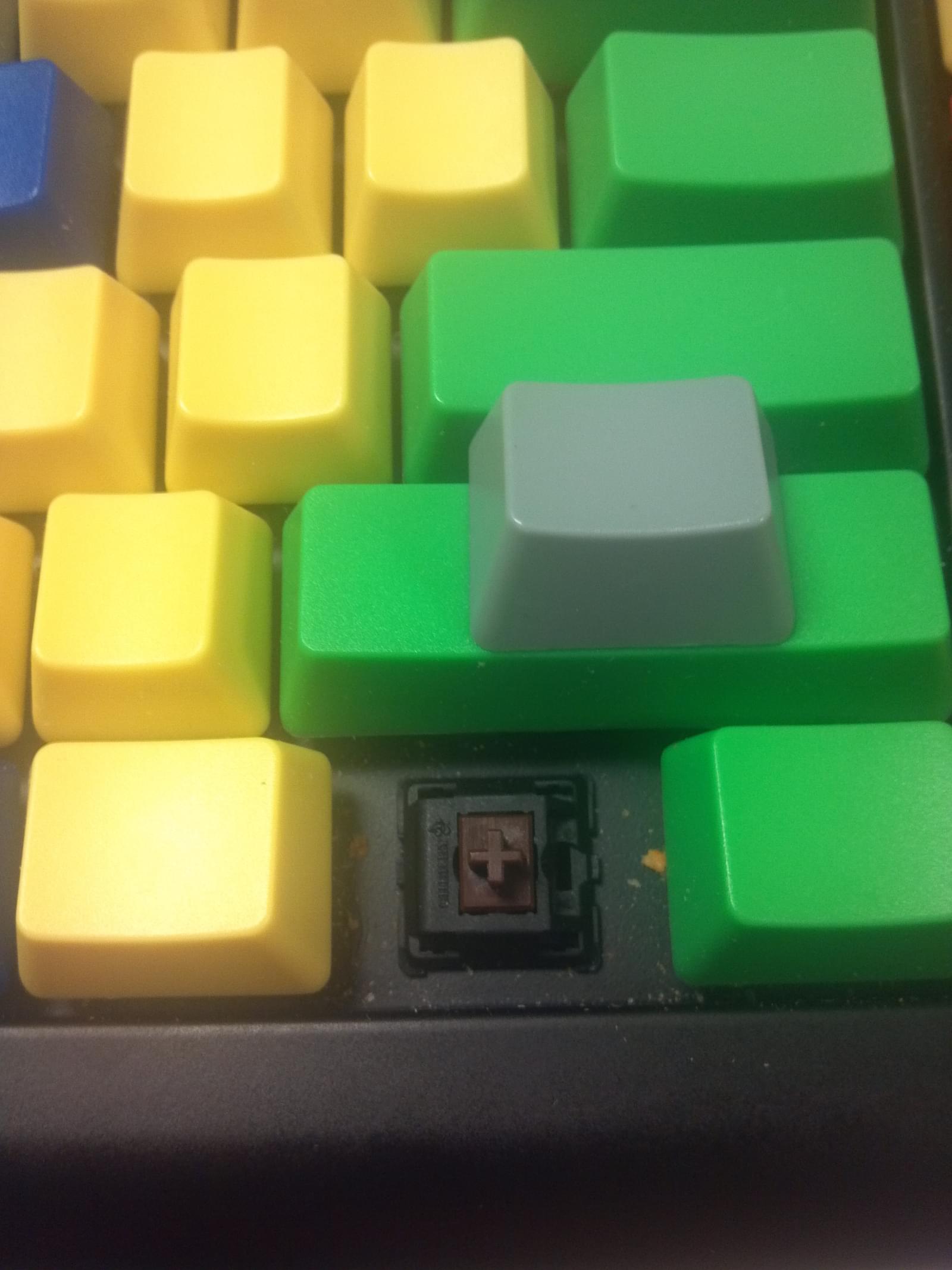 WASD Keyboard with Keycap Removed