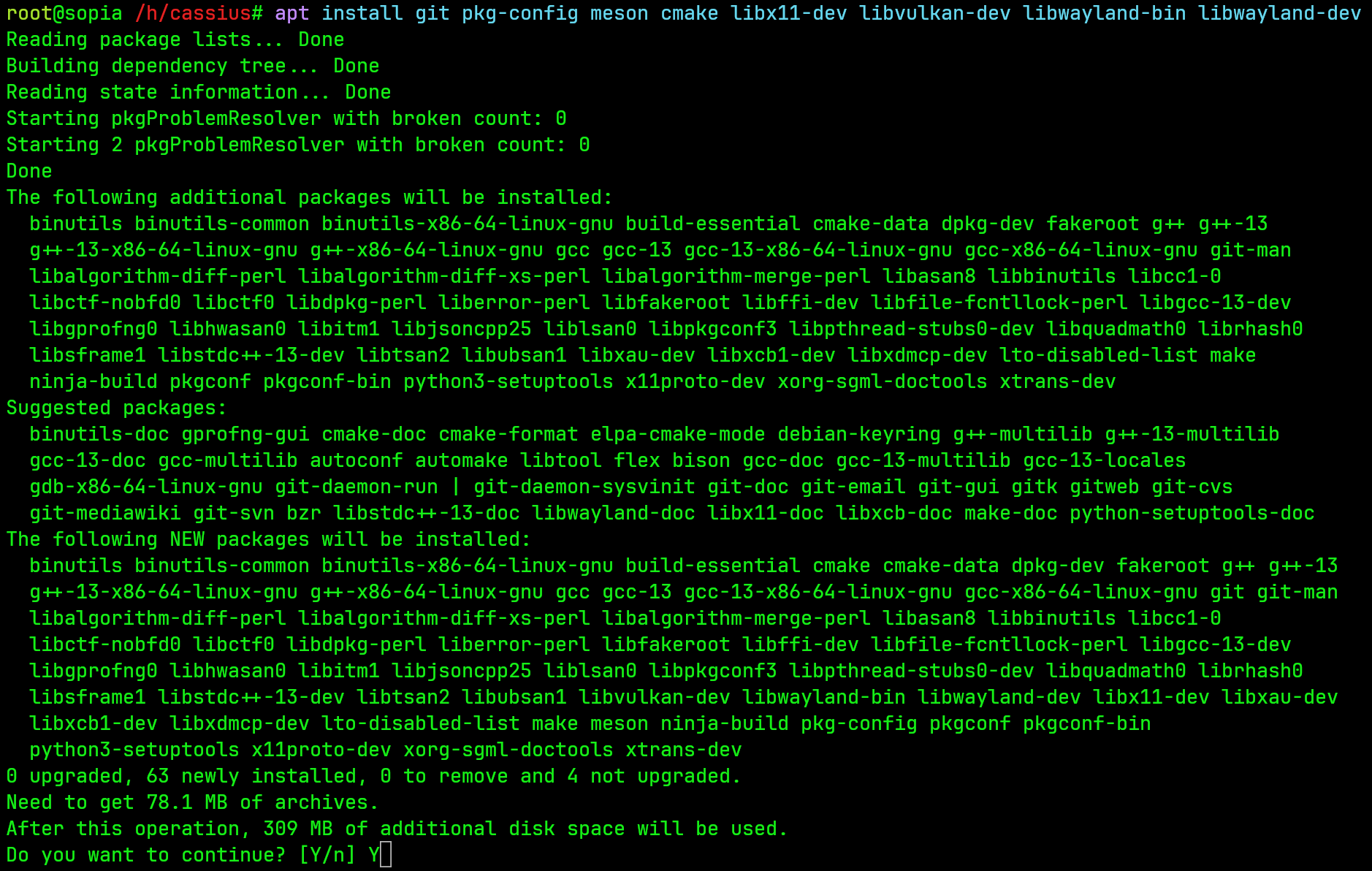 Dependency Installation