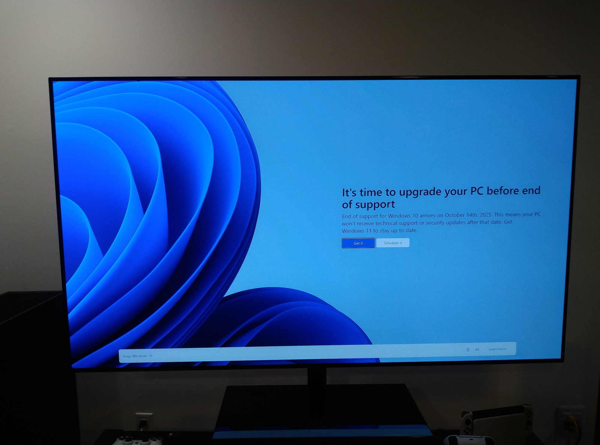 Windows 11 Upgrade Notice