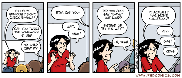 Piled Higher and Deeper - by Jorge Cham www.phdcomics.com