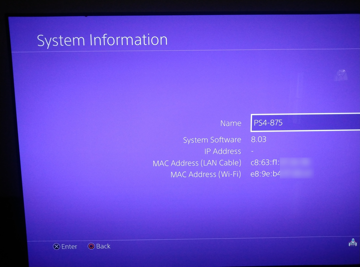 PS4 Pro with 8.03 Firmware