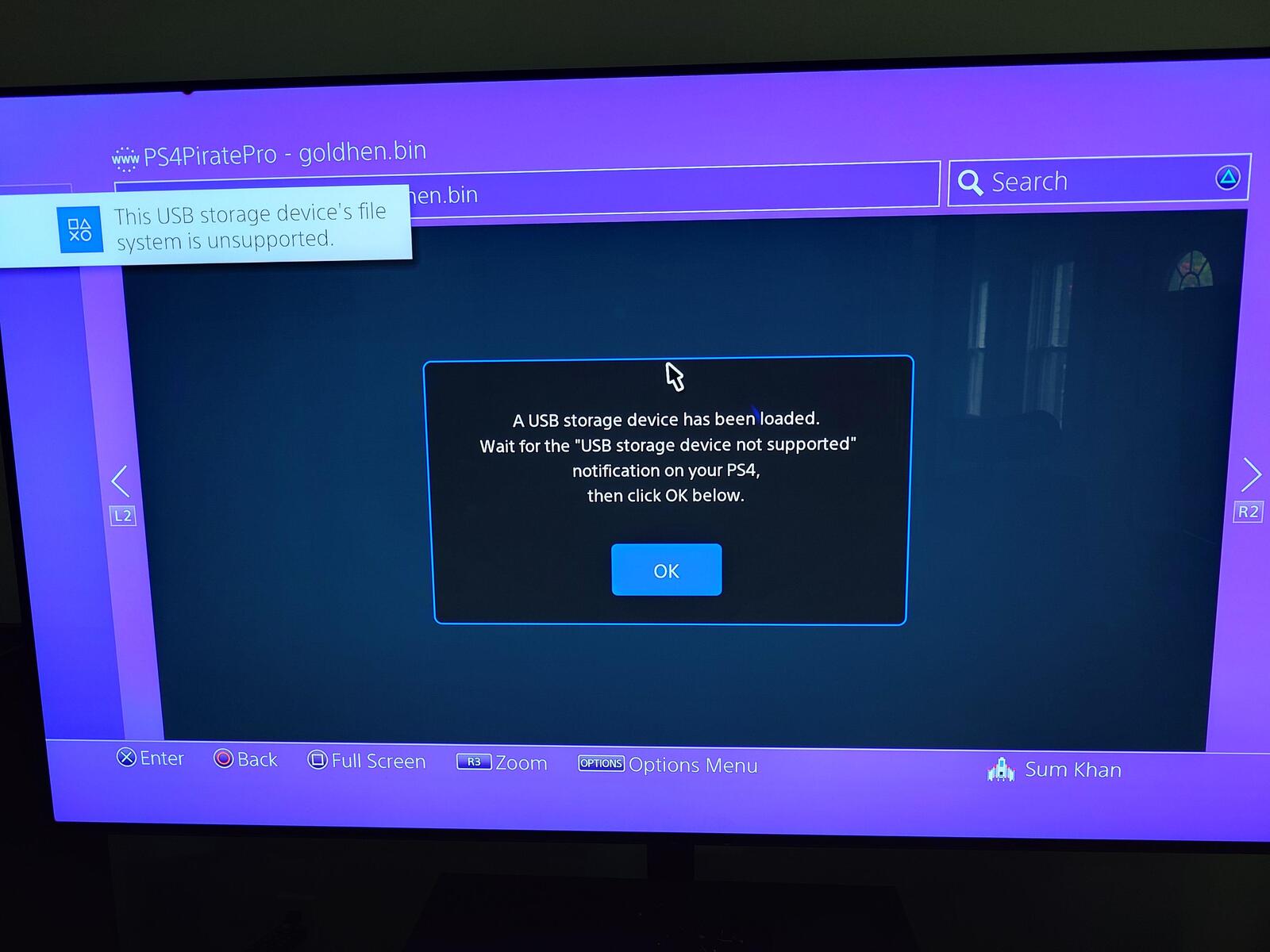 PS4 Pirate Pro USB Exploit