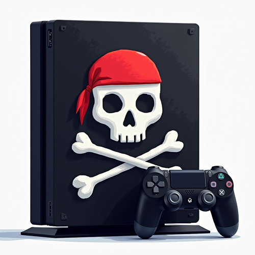 PS4 Pirate Pro Logo