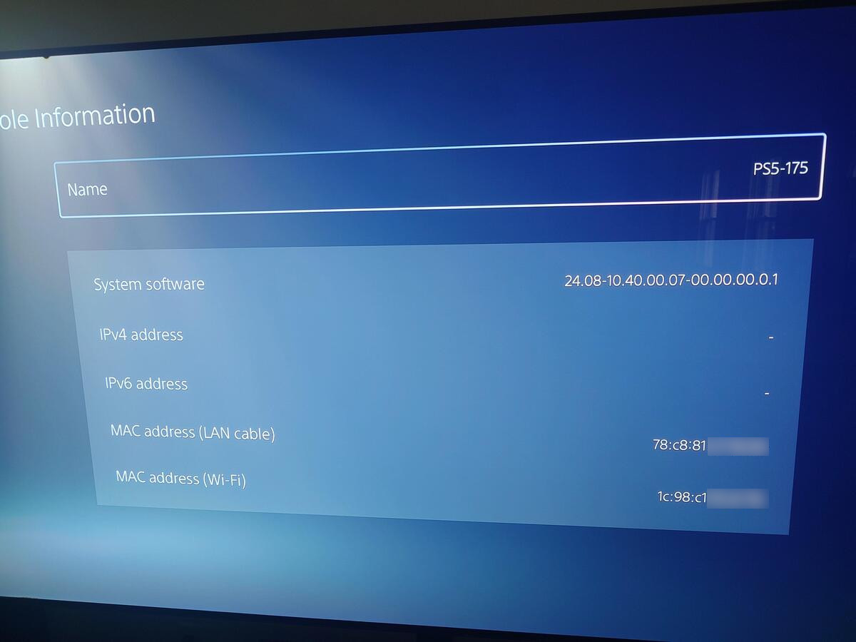 PlayStation 5 Running 10.40 Firmware