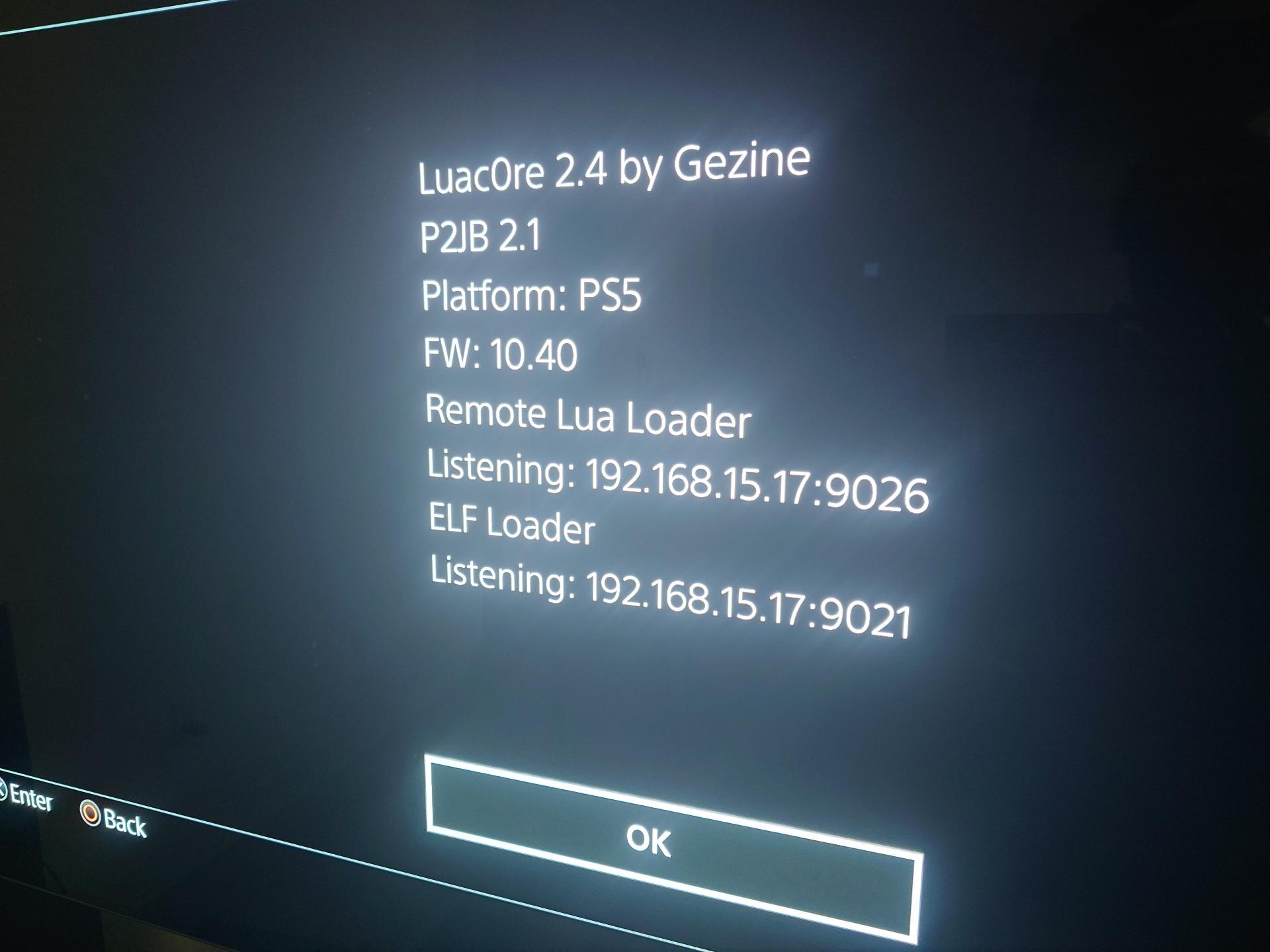 Luac0Re 2.4 ELF Loader