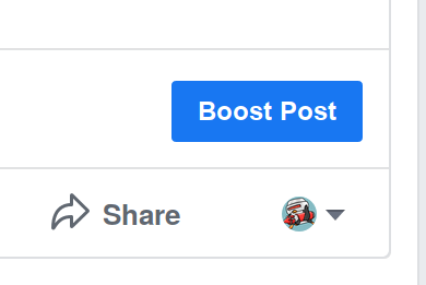 Screenshot of Boost Button for Facebook Pages