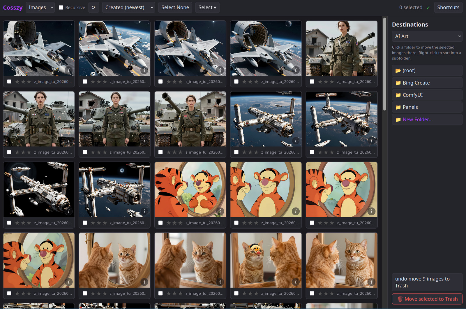 Cosszy Image Sorter