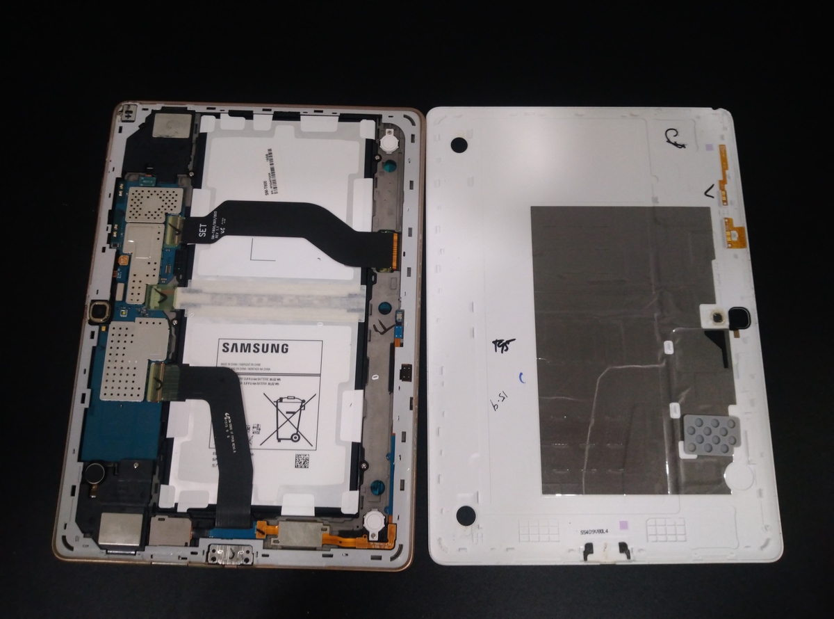 Internals of Samsung Tablet