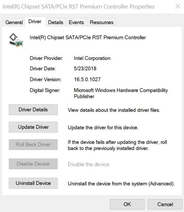 update intel rst using uefitool