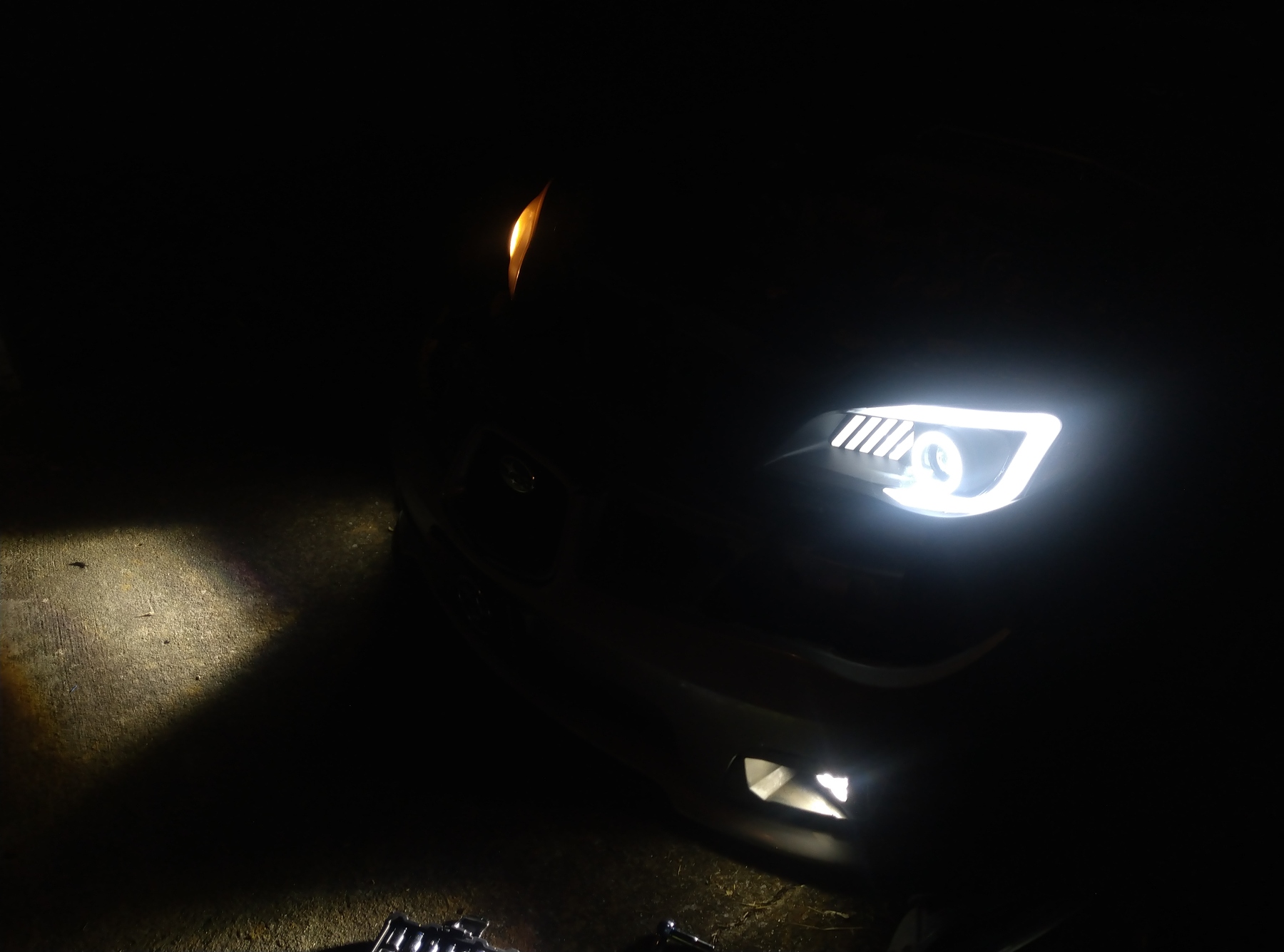 New versus Stock Headlight Comparison and Testing