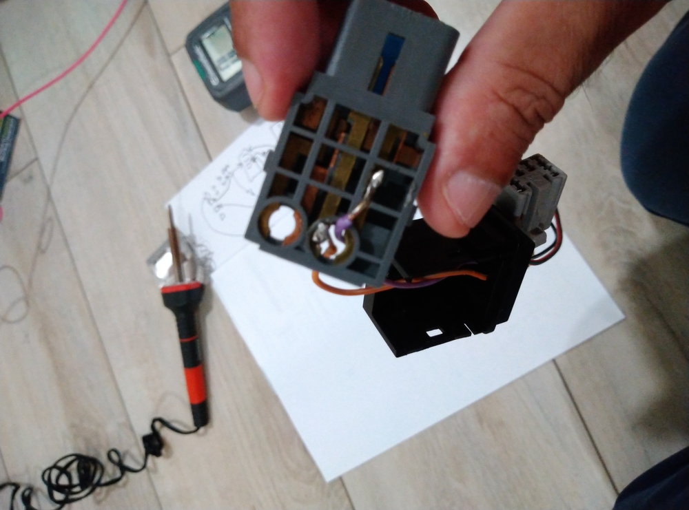 Soldering pass-through Wires to LED leads